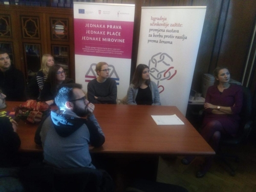 Predavanje za studente i studentice s Pravne klinike Pravnog fakulteta u Zagrebu