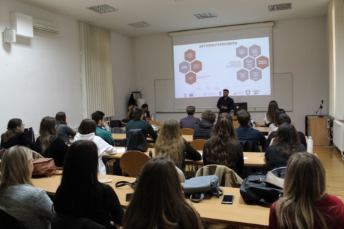 Predavanje na Pravnom fakultetu Sveučilišta u Zagrebu