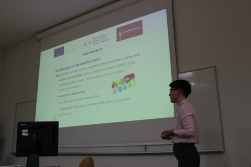 Predavanje na Pravnom fakultetu Sveučilišta u Zagrebu